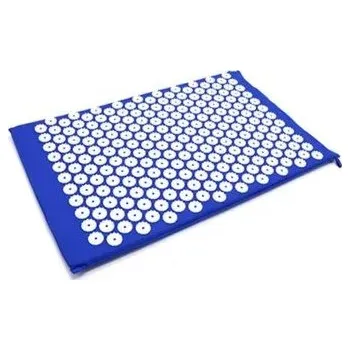 Akupresurní podložka Akupresurní masážní podložka s polštářem | jóga pomůcka - modrá podložka