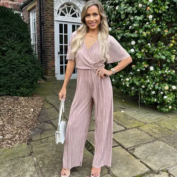 Dámský overall AX Paris Taupe 521316 8 (XS)