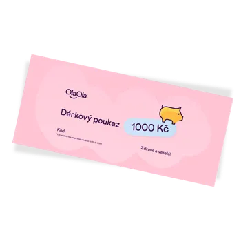 Dárkový potravinový koš OlaOla Vánoční dárkový poukaz elektronický 1 000 Kč -