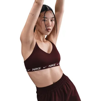 Dámské spodní prádlo Sportovní podprsenka Nike Burgundy Crush 4305676 12 (M)
