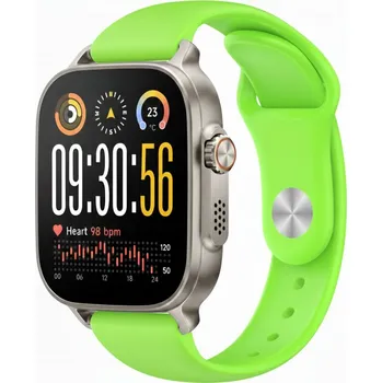 Řemínek na hodinky Řemínek e-smart24 pro Realme, 22mm, zelený