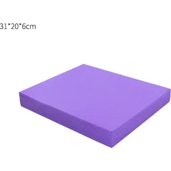 podložka na cvičení Balanční pěnová podložka TPE pro jógu | cvičební pomůcka - M Fialová