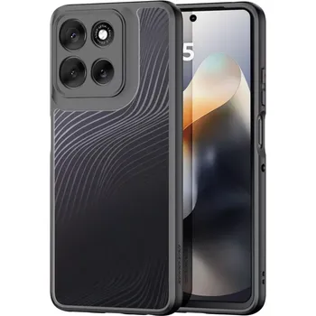 Pouzdro na mobilní telefon Kryt na mobil Motorola Moto G56 5G Dux Ducis Aimo – černý (Kryt, obal a pouzdro na mobil Motorola Moto G56 5G Dux Ducis Aimo – černé a extra odolné provedení TPU + PC)