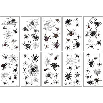 Tetování 10 listů Dětské voděodolné tetování – sada mini obtisků | Tetovačky pro děti, Dočasné tetování - ZS031-(46)