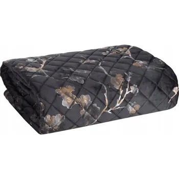 Přehoz na lůžko Přehoz na postel Eurofirany polyester 170 cm x 210 cm černý