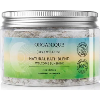 Koupelová kosmetika Sůl do koupele Pozdrav Slunci Rozmarýn Geranium ORGANIQUE