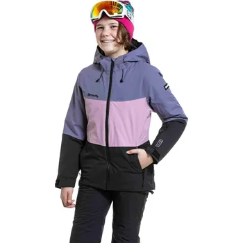 Dívčí bunda Dětská dívčí bunda Meatfly Deliah Black/Purple Light 25/26 158