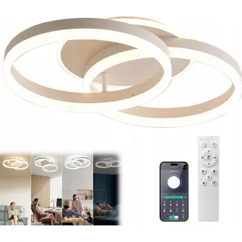 Stropní svítidlo LED STMÍVATELNÁ DVOUKRUHOVÁ S DÁLKOVÝM OVLÁDÁNÍM