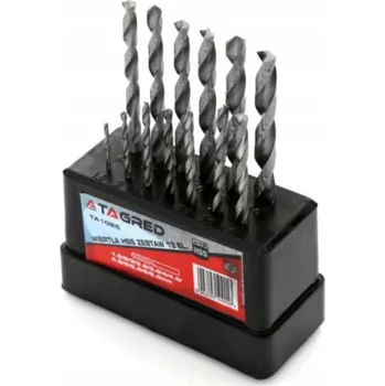 Vrták SADA VRTÁKŮ DO KOVU 13 KS VRTÁKY 2.0-8.0 MM