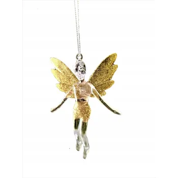 Vánoční dekorace OZDOBA VÁNOČNÍ KOULE - ANDĚL / ELF / VÍLA model I