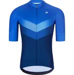 HOLOKOLO Cyklistický dres s krátkým rukávem - ARROW II - modrá XS