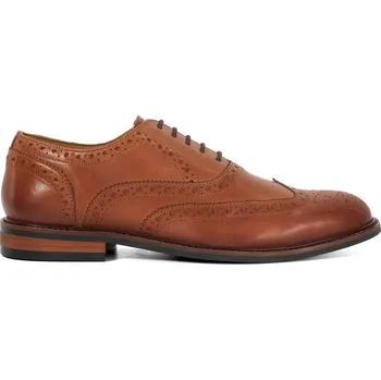 Pánské polobotky Boty Dune London Tan Lthr 5355463 8 (42)