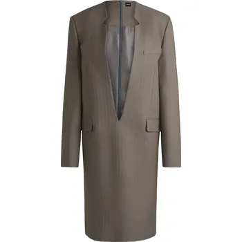 Dámské šaty Šaty Boss Open Grey 6107795 8 (S)