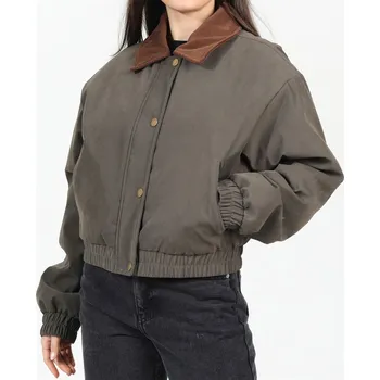 Dámská vesta Bunda Brave Soul Khaki 8461292 10 (S)