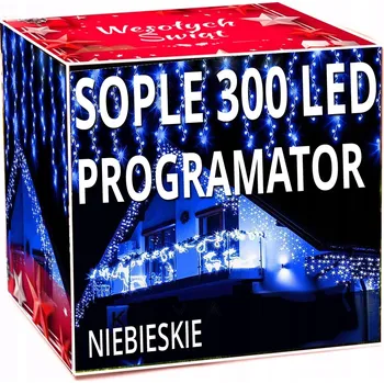 Vánoce Světelný závěs Univers rampouchy 201 - 300 LED