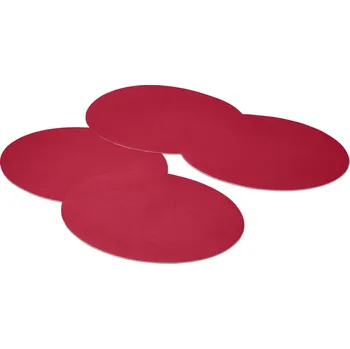 Stolování 692070 - Tchibo - Oboustranná prostírání - barva: červená