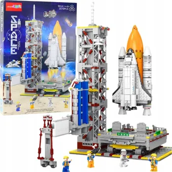 ostatní stavebnice Stavebnice Vesmírná stanice Platforma Raketa 1670 dílů