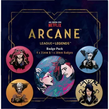 Obraz Placka/Odznak s motivem filmu Arcane