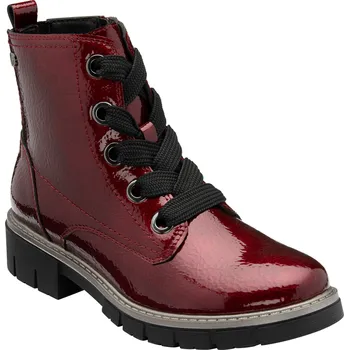 Dámské kozačky Boty Lotus Shoes Bordo Patent 1693213 4 (37)