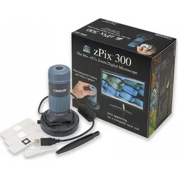 USB digitální mikroskop Carson zPix 300 86x-457x s kamerou
