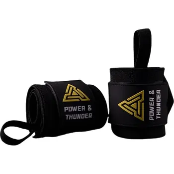 Zápěstní bandáž fitness | sportovní doplněk 2 ks - Černý