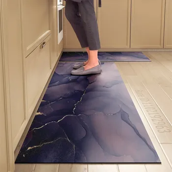 Koberec Protiskluzová sametová rohož do kuchyně | koberec, - DZ-59 , 40x60 a 40x120 cm 2 ks