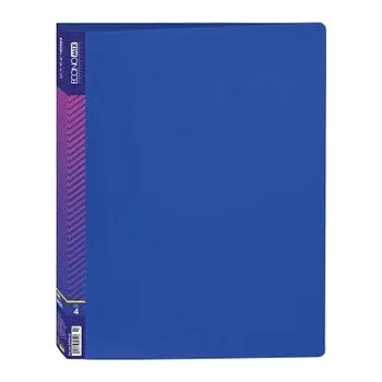 Kroužkový pořadač se 4 kroužky, pro A4 modrý