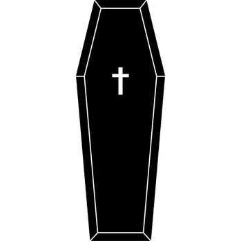 Koberec Strašidelný omyvatelný koberec s lebkou | bytový textil - SJR18 , 40X60CM (1,3X2FT)