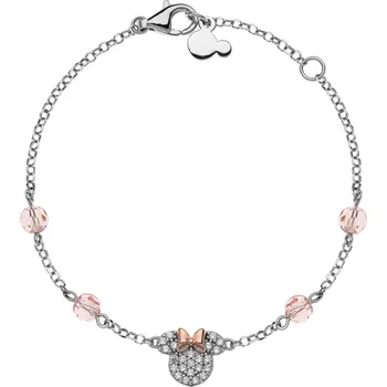 Náramek Disney Minnie stříbrný náramek BS00010TZWL-55