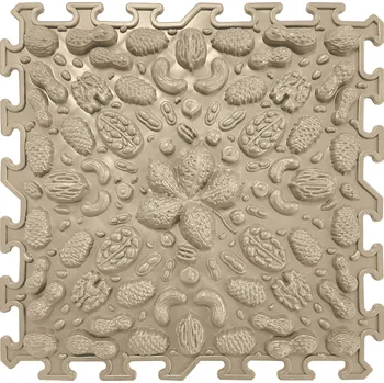 ortopedická podložka Masážní ortopedické podložky ořechy - tvrdá - béžová