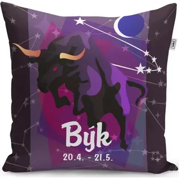 Polštář Sablio Polštář Býk: 40x40 cm