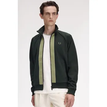 Pánské oblečení Mikina Fred Perry Night Green Q20 1040735 2XL