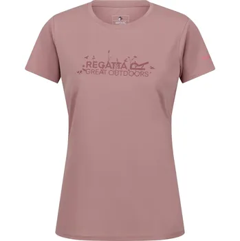 Dámské tričko Tričko Regatta Dusky Rose 1468640 8 (XS)