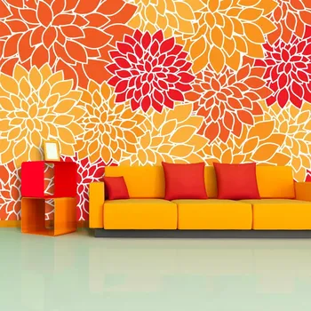 Tapeta Sablio Tapeta Barevné květiny - 125x75 cm