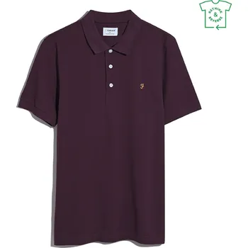 Pánské tričko Tričko Farah Burgundy 507 5330705 X Large