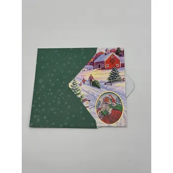 Obraz Vánoční přání obálka je součástí balení a obsahuje obsah 10,5 x 14 cm