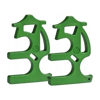 Bezkontaktní otvírák dveří Přívěsek Na Klíče kovový 2 ks zelený