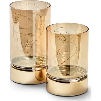 Svíčka 721504 - Tchibo - Svíčky ve skle s Led, 2 ks