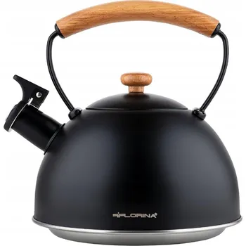 Varná konvice Tradiční ocelová Konvice Florina 2,3 l černá