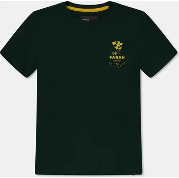 Dívčí tričko Tričko Farah Green 5177516 8-9