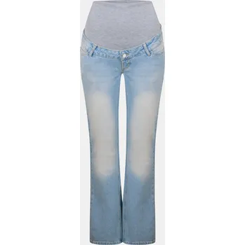 Dámské džíny Džíny Mamalicious Lght Blue Denim 3659939 34 L34