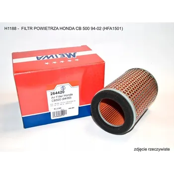 Filtr pro motocykl Vzduchový filtr MIW (MEIWA) H1188 (HFA1501) Pro HONDA 500 CB / CB S 94-03