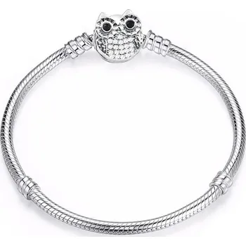 Náramek Stříbrný hadí náramek unisex 3mm | náramek, šperk - 013 , 21cm