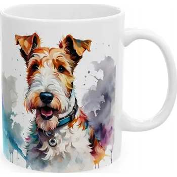 Keramický hrnek 330 ml pes, Foxteriér, Foksteriér