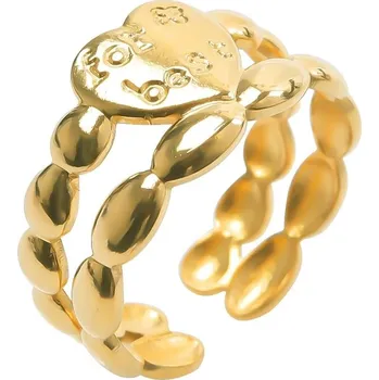 Prsten Elegantní&nbsp;prsten z oceli | šperk - J173-G