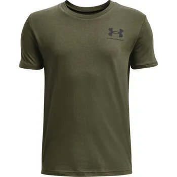 Dětská móda Tričko Under Armour Green 4221810 9 -10 Years (M)