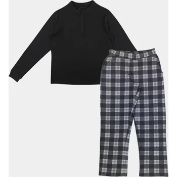 Pánská móda Howick Charcoal Check 2231759 XL