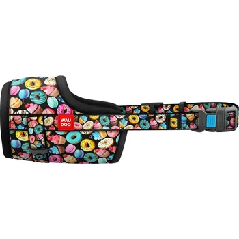 Náhubek pro psa WAU DOG Nylonový náhubek pro psa nastavitelný DONUTS obvod tlamy: 19 - 26cm