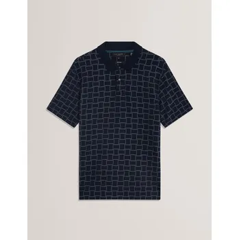 Pánské tričko Tričko Ted Baker Navy 926475 XL (5)