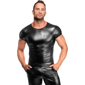 Pánské erotické prádlo Noir Handmade H084 Vexen Tee Black Velikost L